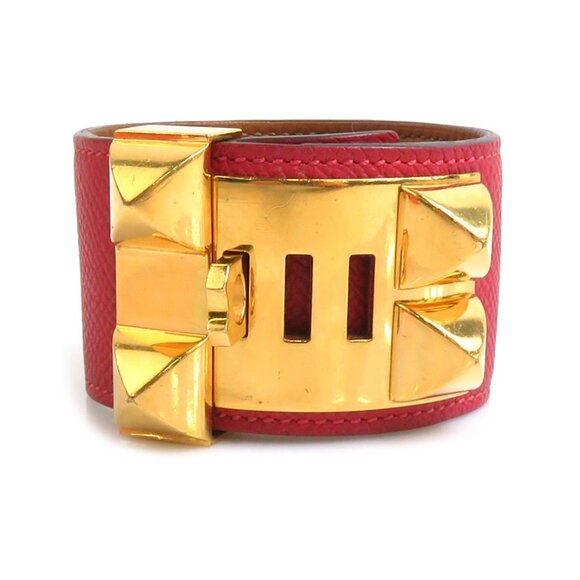 HERMES Red Charm Bracelet - Picture 3 of 5
